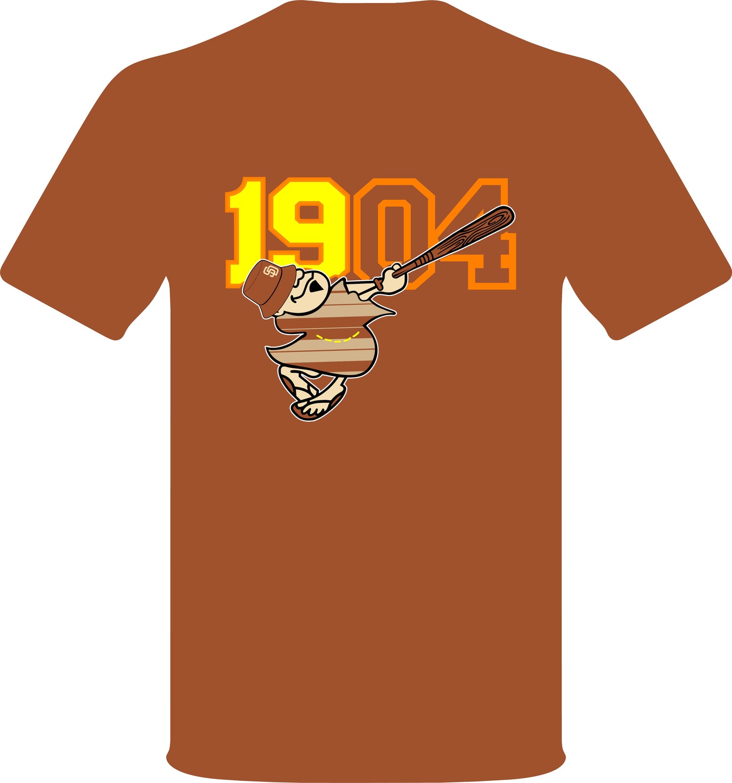 1904 Charlie brown Baseball T-shirt