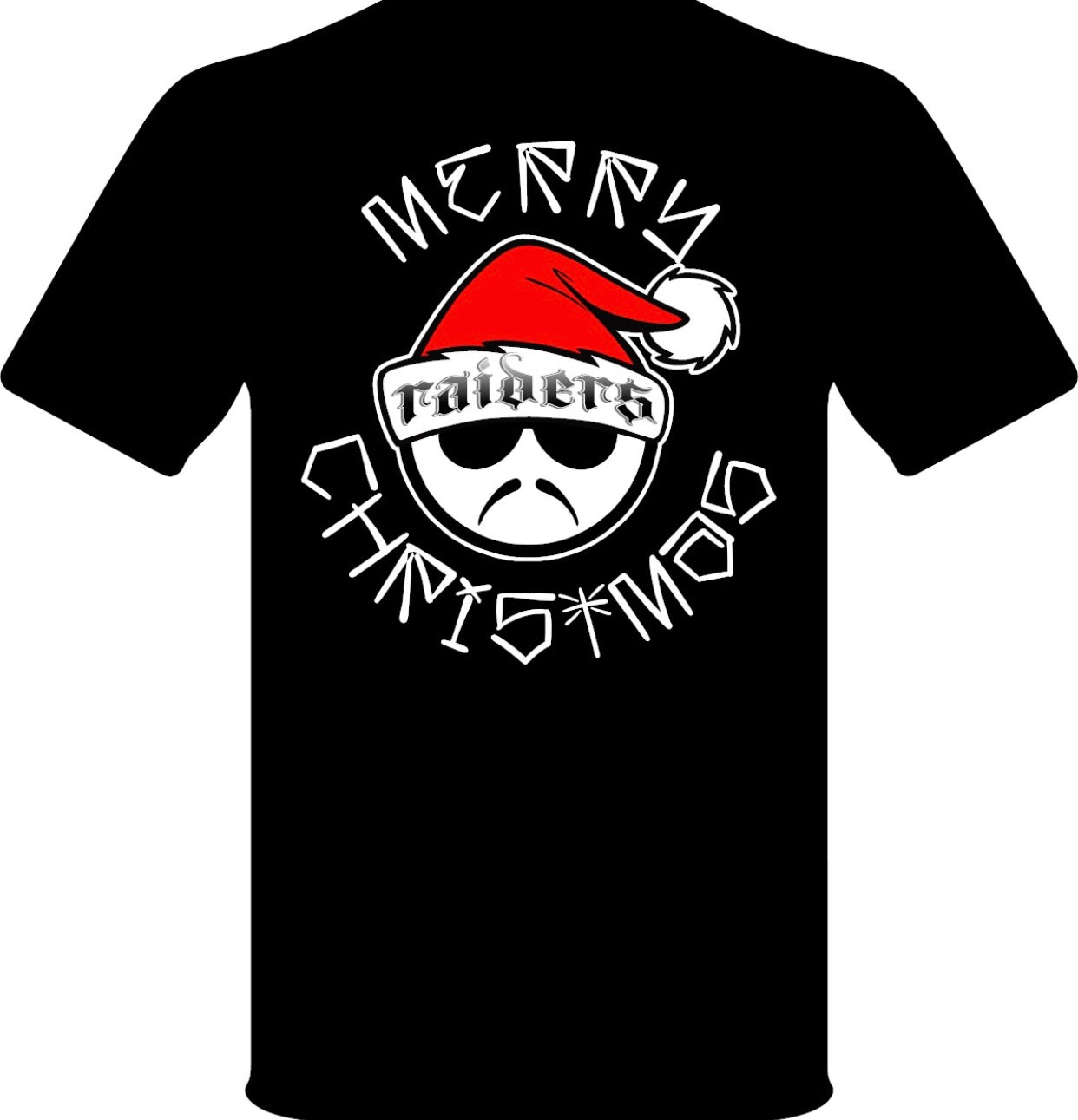Merry Raiders Christmas T-shirt