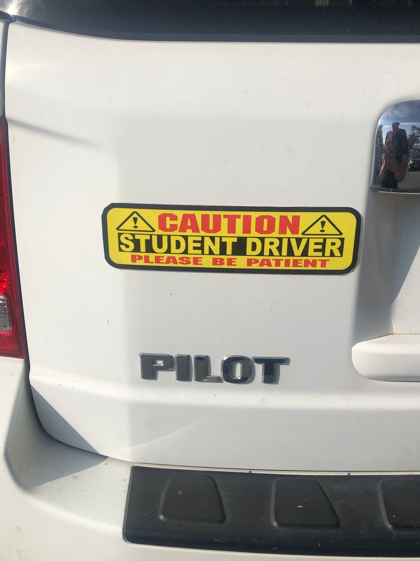 Student Driver Car Magnet – High Visibility Safety Sign