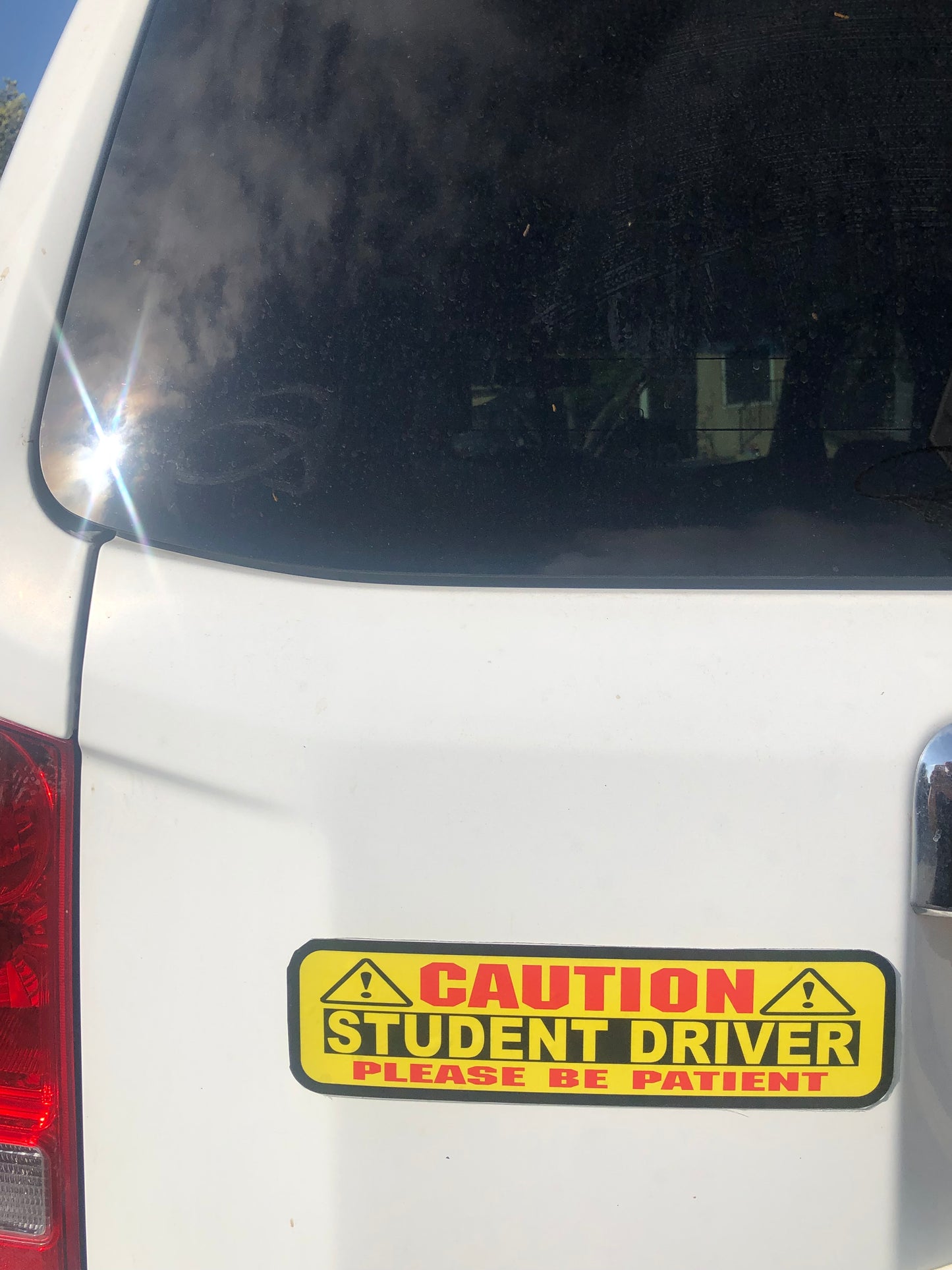 Student Driver Car Magnet – High Visibility Safety Sign