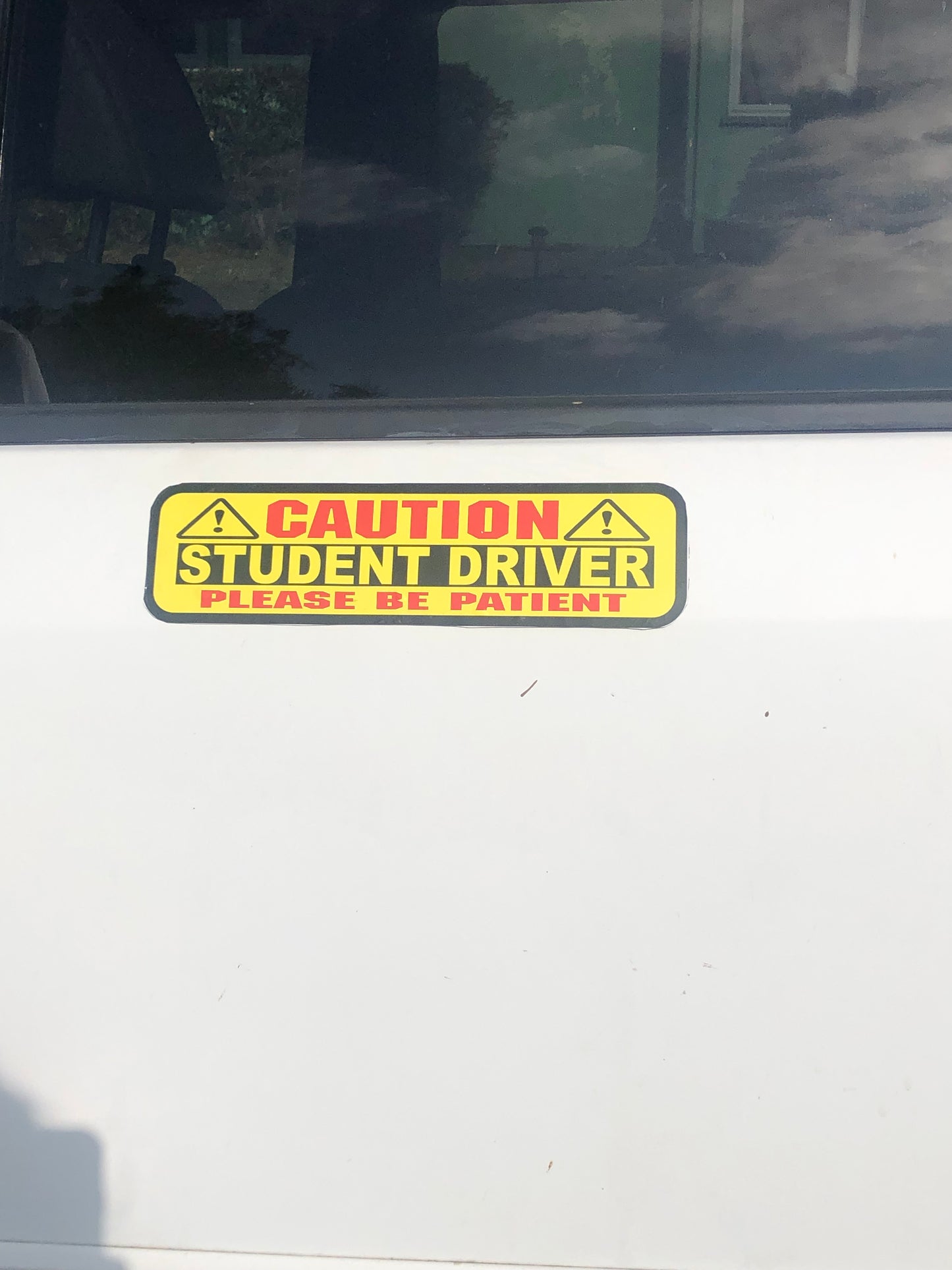 Student Driver Car Magnet – High Visibility Safety Sign