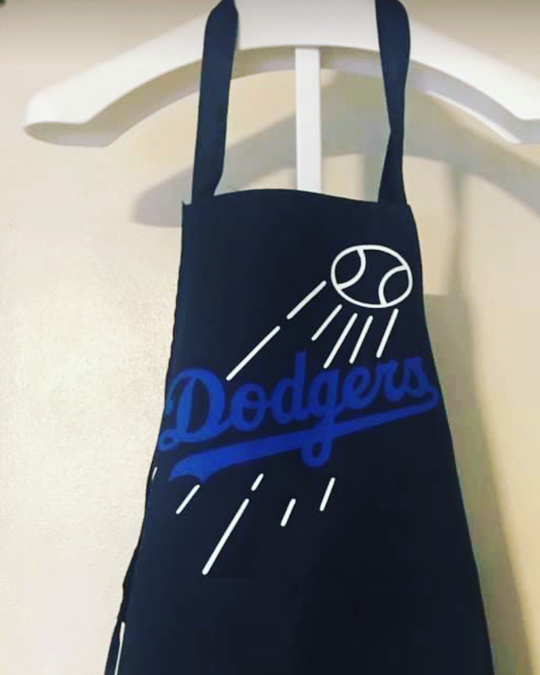 LA Baseball Fan Apron