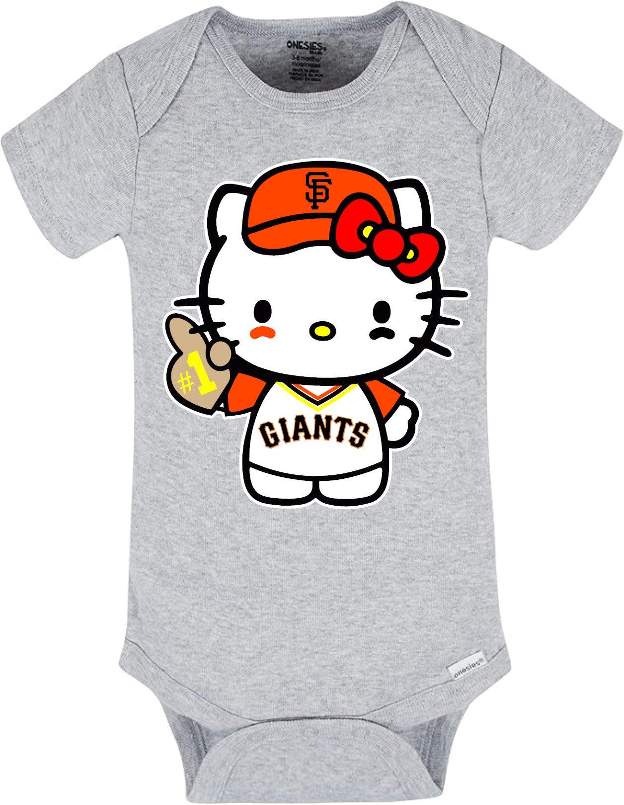 San Francisco Giants Hello Kitty Onesies