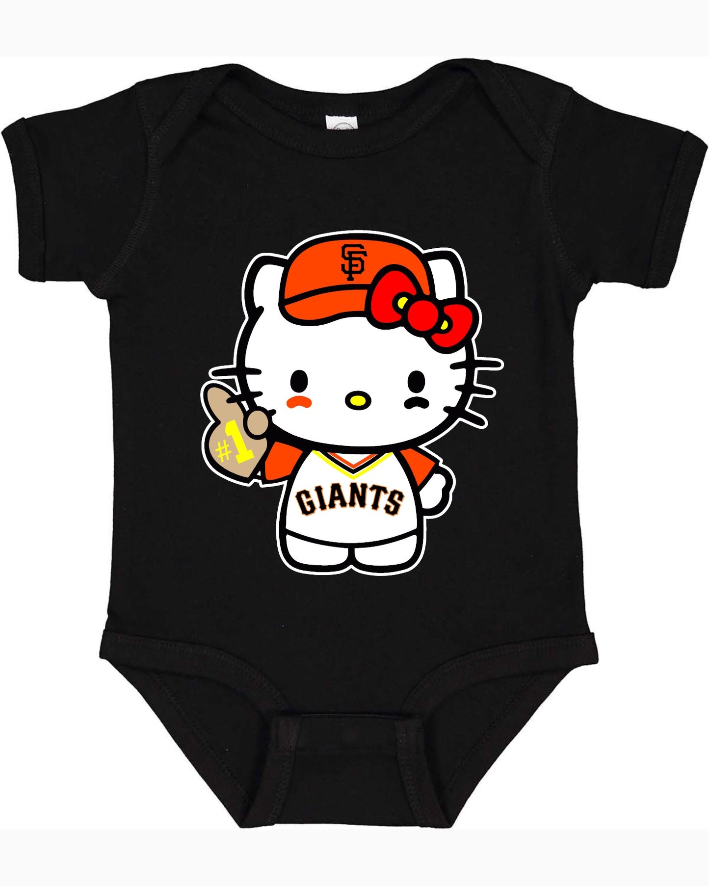 San Francisco Giants Hello Kitty Onesies