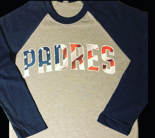 Baseball Unisex Padres America Flag