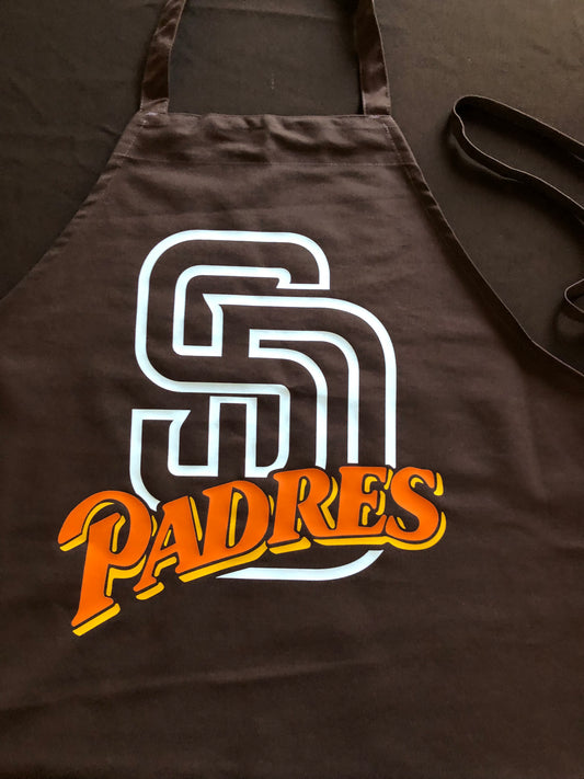 Brown SD Padres Apron