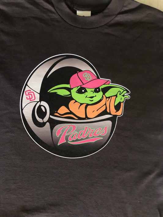 Brown Padres City Connect sd Yoda