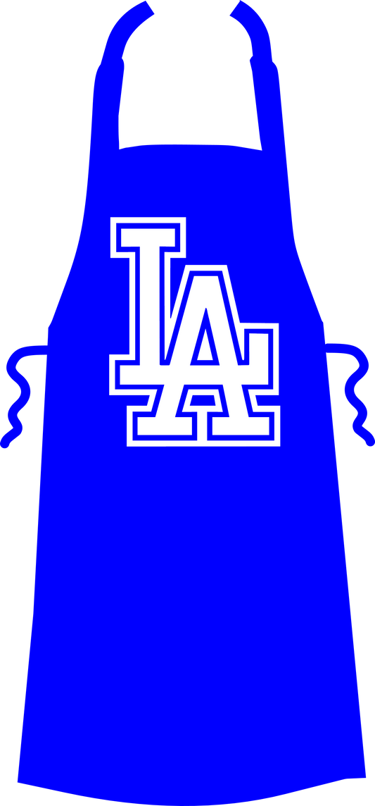 Blue LA Cooking Apron