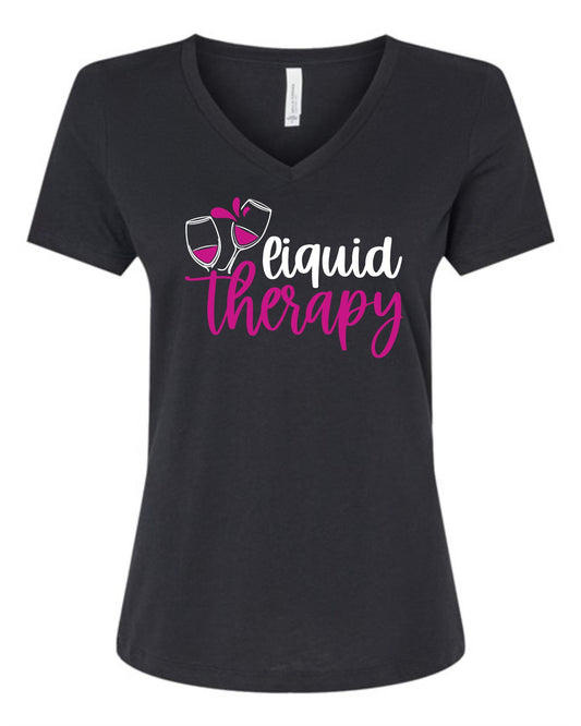 Wine Liquid Therapy Women's Shirt
