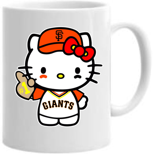 San Francisco  Giant Hello Kitty Mug