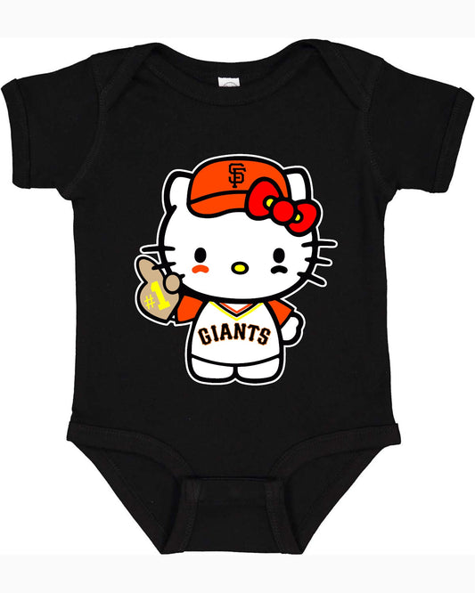 San Francisco Giants Hello Kitty  Onesies