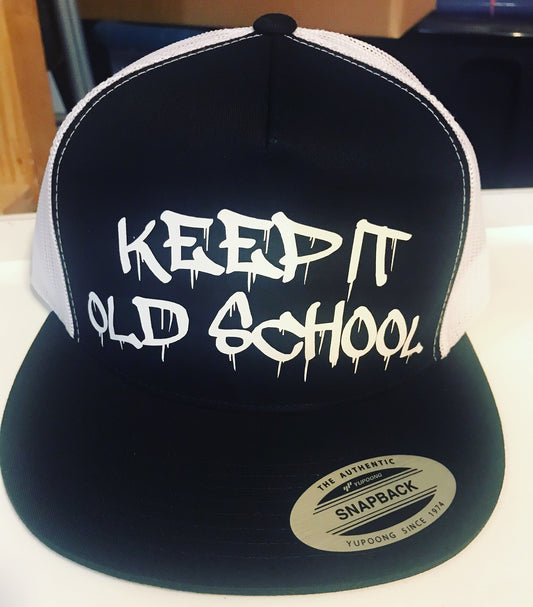 Keep It Old School Snapback Hat