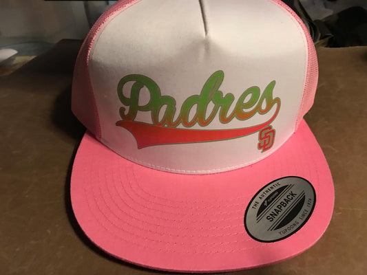 City Connect SD Pink Baseball Snapback Hat