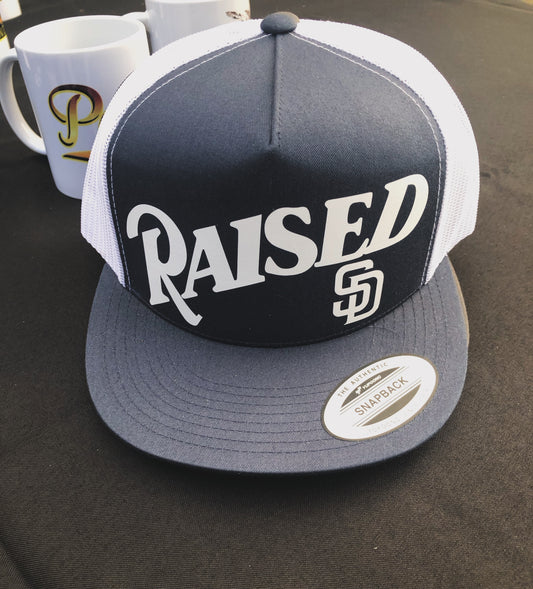 SD Raised Snapback Hat