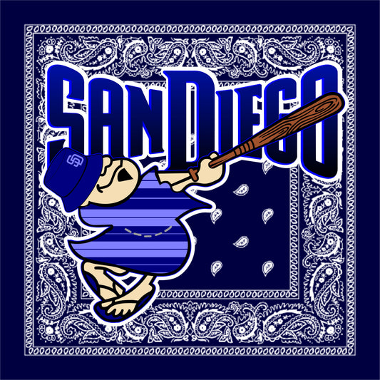 Blue San Diego Bandana