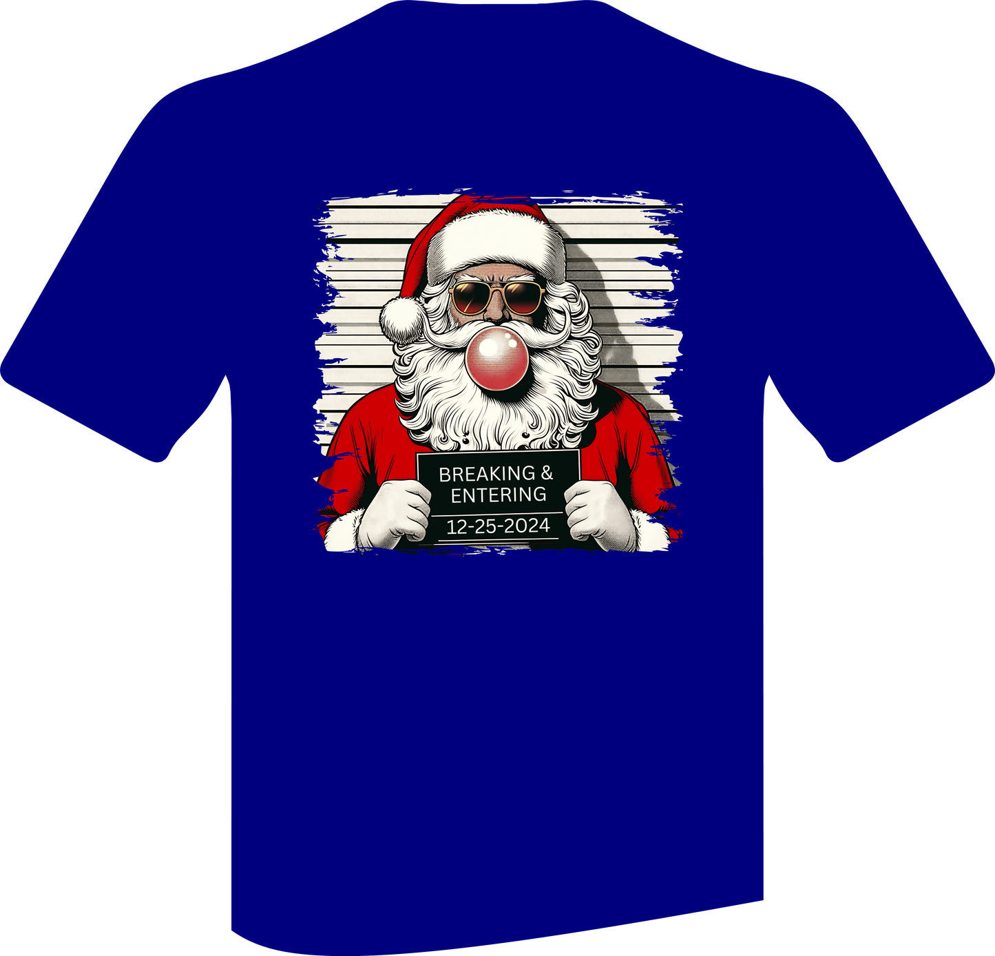 Santa's Mug Shot T-shirt